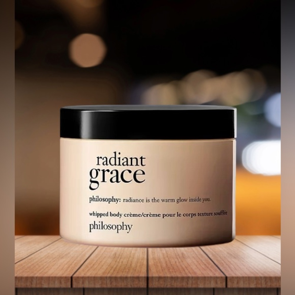 NIB! Philosophy Radiant Grace Whipped Body Crème 8oz